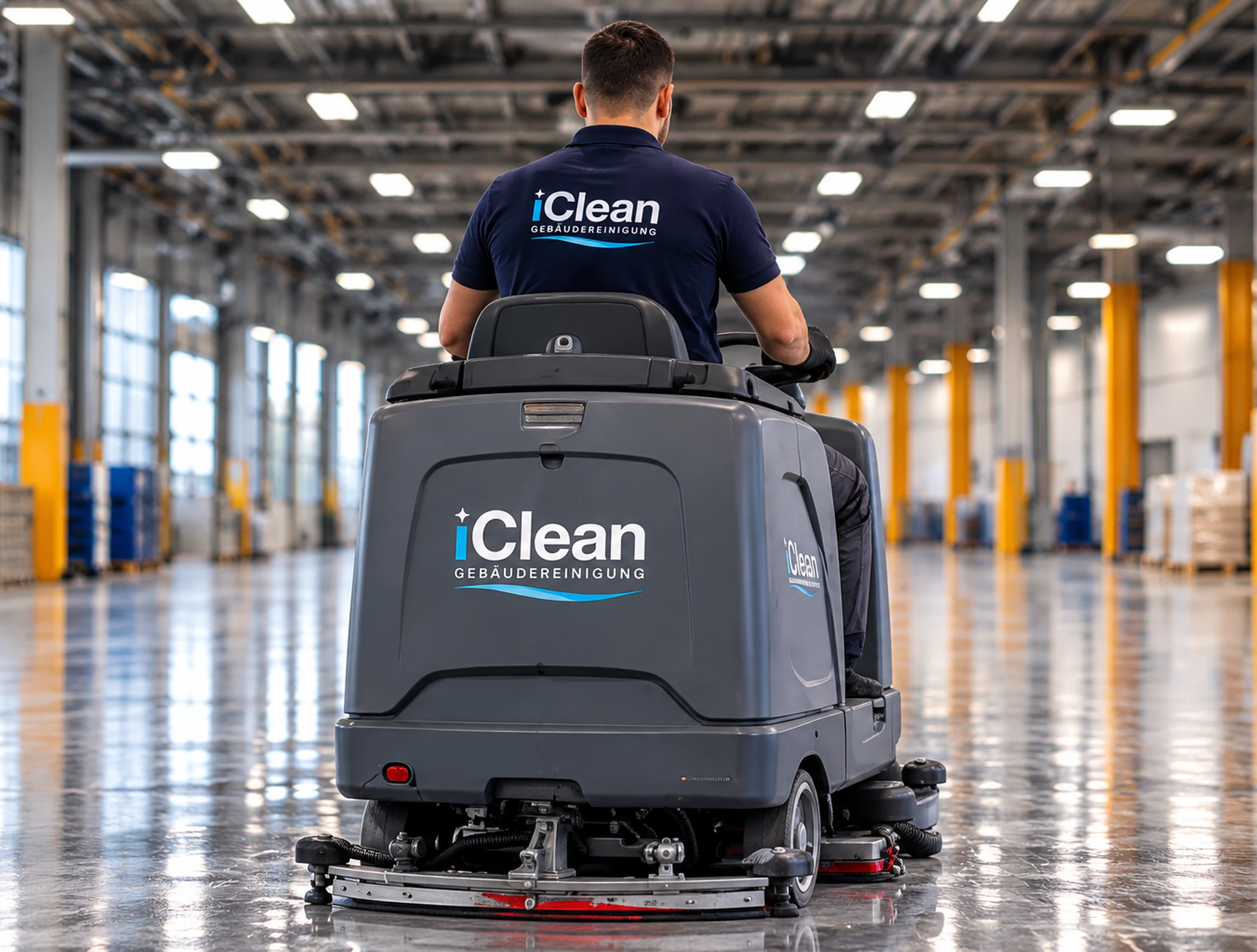 iclean maschinelle bodenreinigung halle